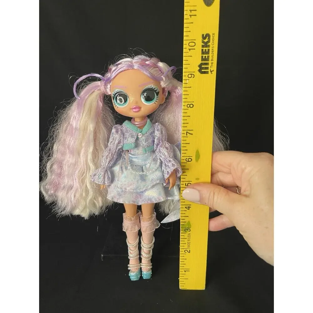 LOL Surprise OMG Fashion Show Hair Doll MGA Pearla Blue Heels Jacket